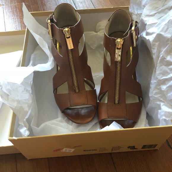 Michael Kors Shoes - Michael Kors Zipper Heel